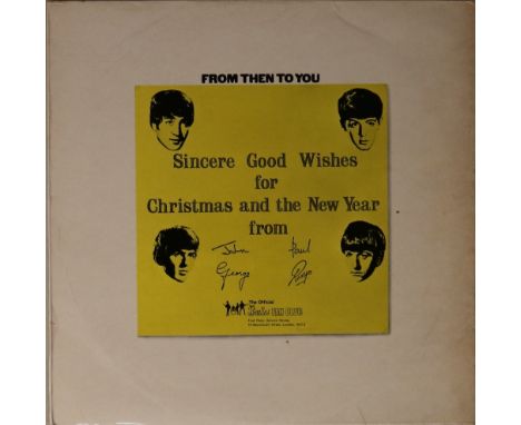 FROM THEN TO YOU - THE BEATLES CHRISTMAS RECORD 1970 LP (ORIGINAL UK PRESSING ON APPLE). The original 1970 compilation of all