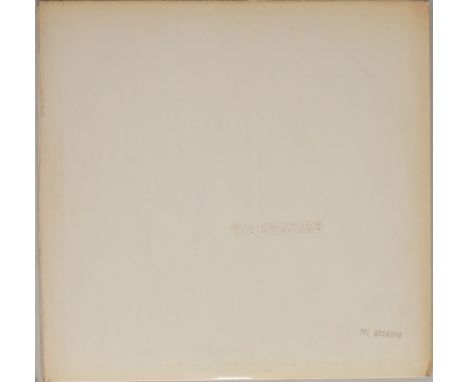 WHITE ALBUM - ORIGINAL UK MONO - NUMBER 0014490. Very clean lovely low number original UK mono White Album - this 1st pressin