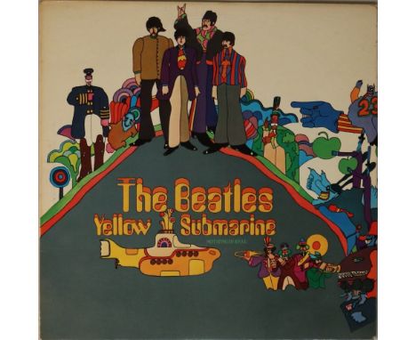 YELLOW SUBMARINE - ORIGINAL UK MONO LP (PMC 7070). Neatly presented original UK mono copy of the 1969 LP (Apple PMC 7070). Th