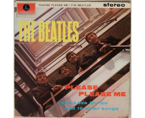 PLEASE PLEASE ME - 1ST UK PRESSING 'BLACK AND GOLD' LP (PCS 3042). A finely presented example 1st UK stereo 'black and gold' 