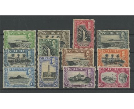1936 set Mint, some light toning. SG 113-124 Cat £100 (12)