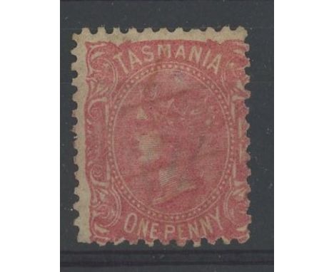 1870 1d rose-red, perf 11½, wmk "10" used with light fiscal cancel. SG 132 Cat £1100 mint, unpriced used.