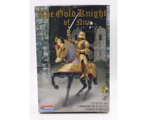 A 2011 Revell Monogram 1/8th scale No. 85-6525 The Gold Knight of Nice model kit sealed in the original box