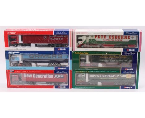 Corgi Toys modern issue limited edition 1/50th scale road transport haulage group of 6 comprising reference numbers CC12916, 