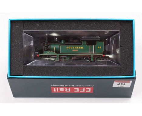 Bachmann EFE (Kernow) E85008 LSWR 0-4-4 Adam 02 tank loco No.34, malachite green ‘Newport’