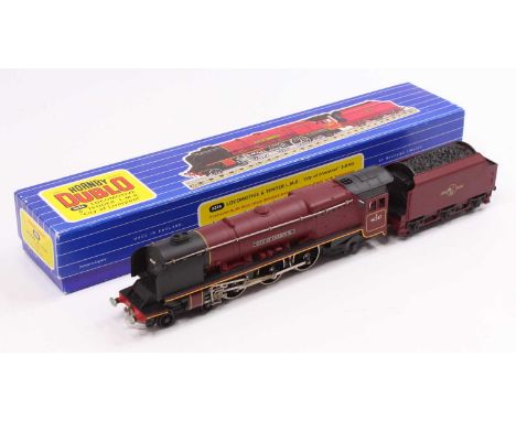 Total repaint 3236 Hornby-Dublo 3-rail loco &amp; tender to an exceptionally high standard ‘City of Liverpool’. On each side 