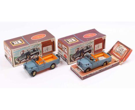 A Britains No. 9676 All purpose Landrover finished in blue with orange interior, housed in the original box with complaints l