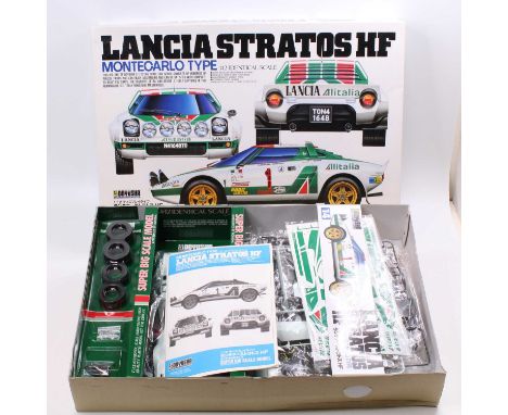 A Doyusha Model No. DBS 14-9800 1/12 scale identical plastic kit for a Montecarlo type Lancia Stratos HF as issued in the ori