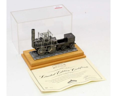 A Bachmann 175 Years of Quality limited edition static display model of Locomotive 1 (1825) limited edition No. 831, with cer