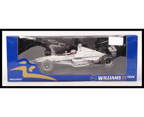 A Minichamps made precision diecast 1:18 scale model Williams Formula One / F1 Team racing car ' Promotional Showcar 2000 Jen