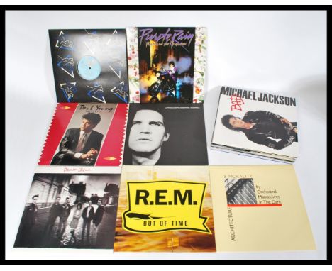 VINYL RECORDS - A collection of vinyl long pay LP records to include several artists such as The Police -Reggatta De Blanc, O