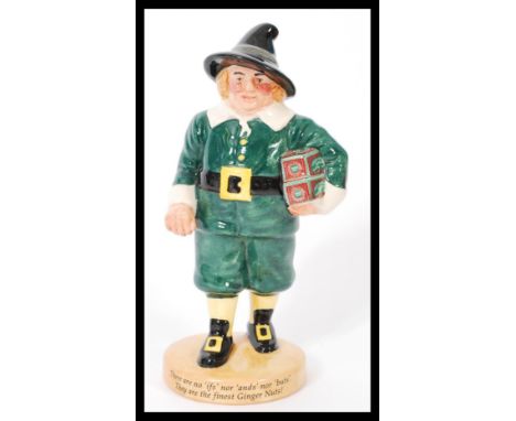 A Royal Doulton advertising ceramic figurine John Ginger AC6. Limited edition 0504/2000. Complete in original box with certif