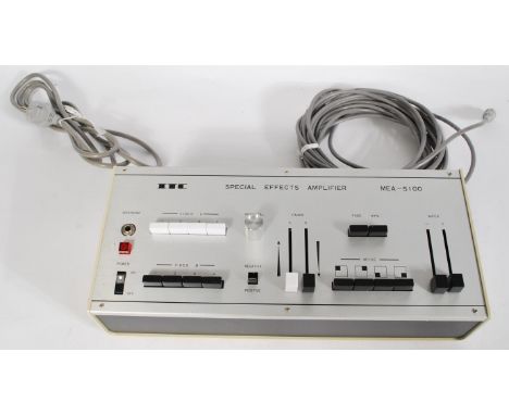 A vintage retro ITC special effects amplifier model MEA-5100 complete in original box.
