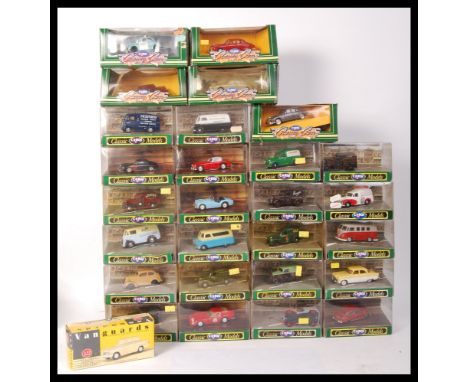 A large collection of 27x assorted Corgi diecast ' Classic Models ' scale model vehicles to include; Ford Popular saloon D701