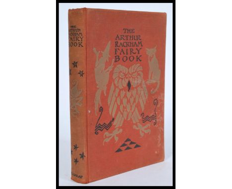 The Arthur Rackham Fairy Book UK. Harrap, 1933. Hardcover. First Edition, bookplate on half title page, a book of old favouri
