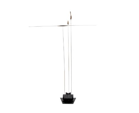 Takis  (Panayiotis Vassilakis) (Greek, 1925-2019)Signal, 1978 signé 'TAKIS' (sur la base)fer, objets trouvés163 x 121 x 26cm 