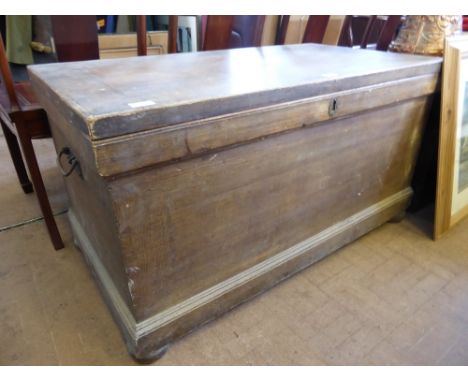 A Vintage Pine Blanket Box, approx 56 x 102 x 108 cms