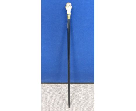 A Brigg London Owl Topped Walking Stick.