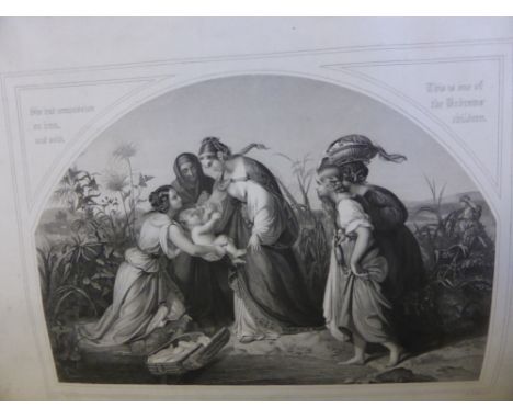 A Vintage Family Bible - The Imperial Family Bible containing the Old and New Testaments, illustrated by A Superb Series of E