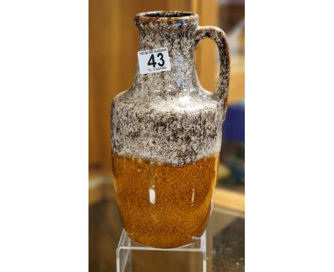 Vintage West Germany Pottery Jug - 26cm high
