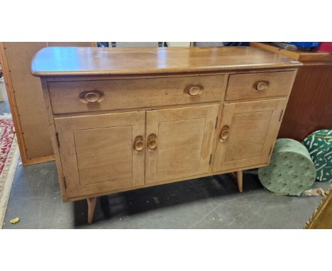 Ercol Mid-Century Teak Sideboard - 123cm long by 83cm high