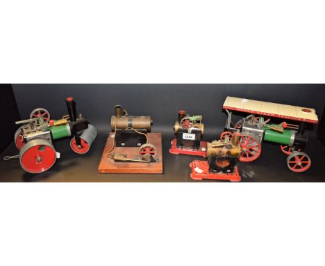 Mamod - a Te1A traction engine, other Steam Roller, Stationary engine etc (5)