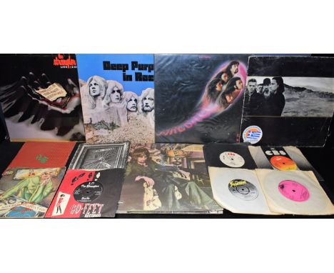 Vinyl Records - Davie Jones and the King Bees; Sex Pistols; Ruts; Paul Simon Promotional single; Rolling Stones; The Pearls; 