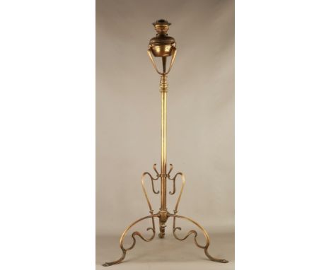 Brass Standing Oil Lamp
140cm tall

#127 