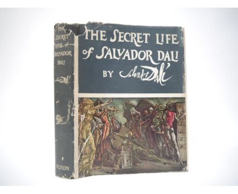 Salvador Dali: 'The Secret Life of Salvador Dali', London, Vision Press, 1948, 1st edition, limited edition (1,000), numerous