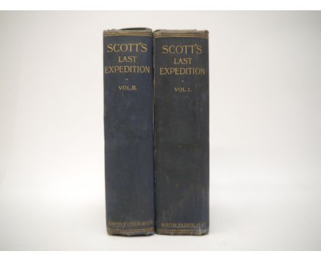 Captain Robert Falcon Scott; Leonard Huxley (edited): 'Scott's Last Expedition', London, Smith, Elder &amp; Co, 1913, 1st edi