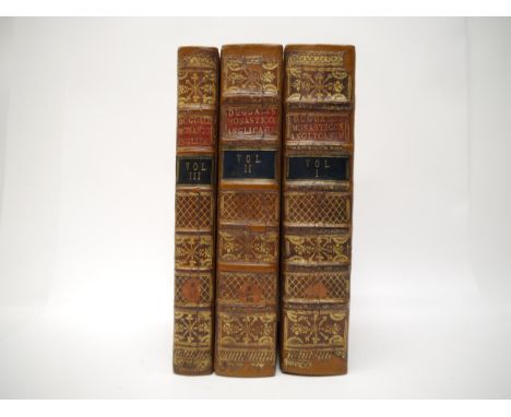Sir William Dugdale: 'Monasticon Anglicanum sive Pandectae Coenobiorum Benedictinorum, Cluniacensium, Cisterciensium, Carthus