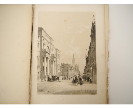 Samuel Swarbreck: 'Sketches in Scotland', London, C. Hullmandel, 1839, 1st edition, pictorial lithograph title page + 25 lith