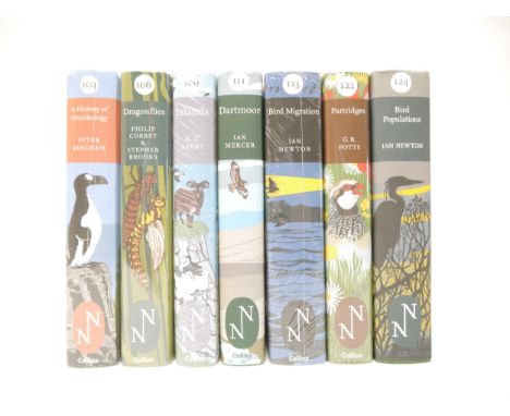New Naturalist. Collins (publishers.) Seven New Naturalist series 1st editions, comprising Peter Bircham: 'A History of Ornit
