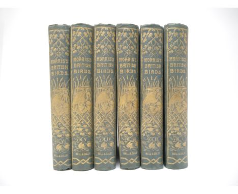 F.O. Morris: 'A History of British Birds', London, Bell &amp; Daldy, 1870, 2nd edition, 365 coloured plates as called for, un