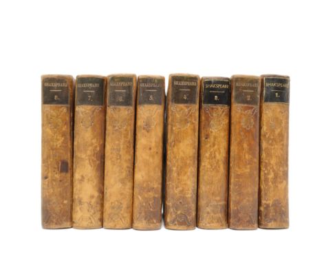William Shakespeare: 'The Plays. Accurately Printed from the Text of the Corrected Copy left by the late George Steevens Esq.