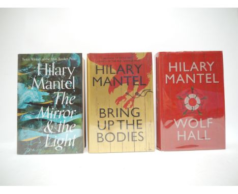 Hilary Mantel: [The Thomas Cromwell Trilogy], all signed UK first editions, first impressions, all published London, Fourth E