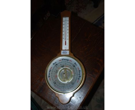 A S.B. Barometer/Thermometer