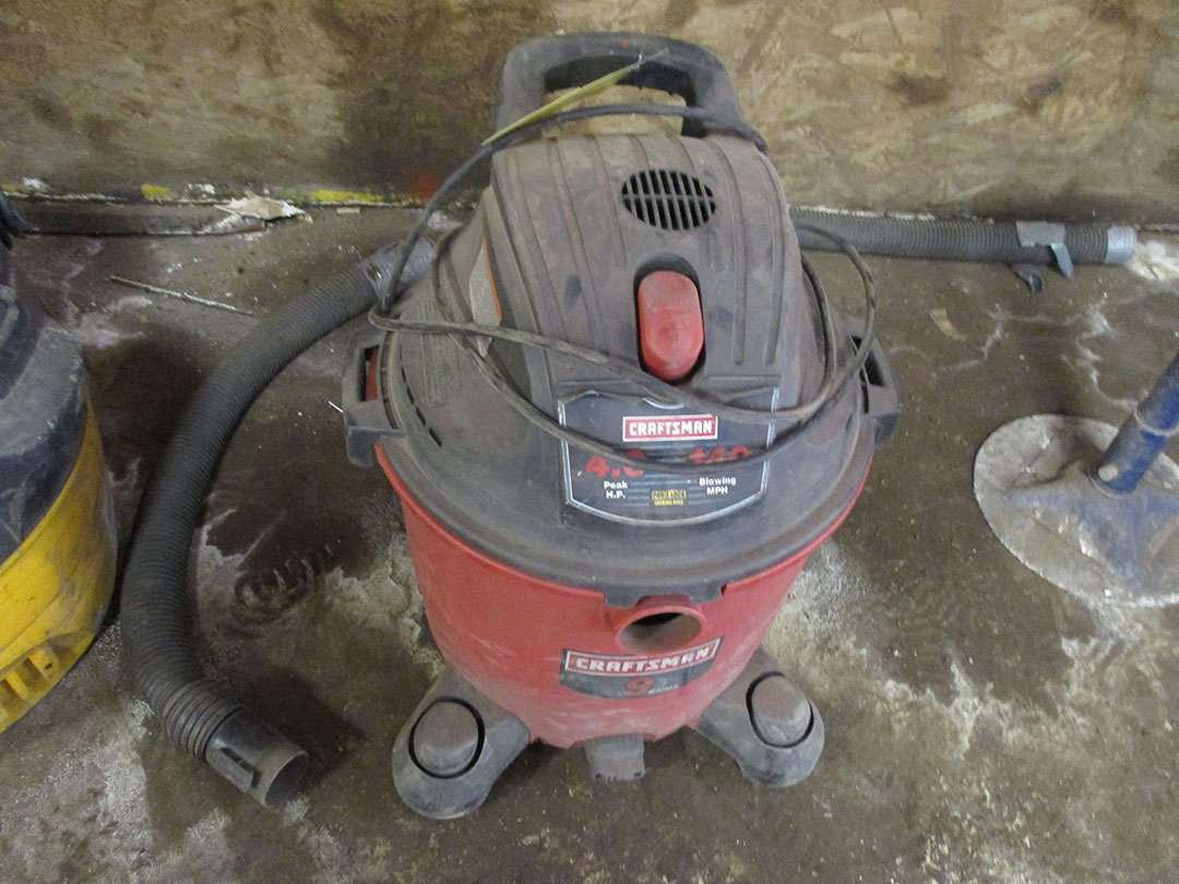 CRAFTSMAN SHOP VAC; 9GALLON, 4HP