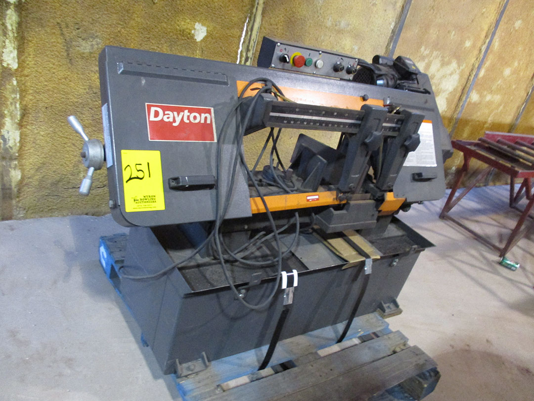 DAYTON HORIZONTAL BAND SAW