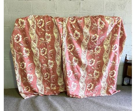 Two pairs of vintage curtains