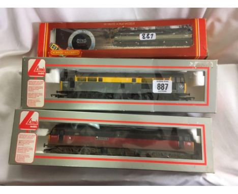 2 CLASS 47 &amp; 1 CLASS 31 ENGINES BY HORNBY &amp; LIMA