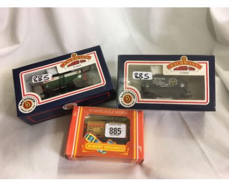 3 TANK WAGONS BY BACHMANN &amp; HORNBY