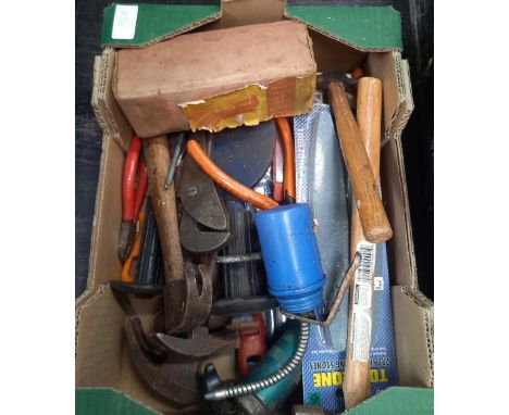 CARTON OF MISC HAND TOOLS