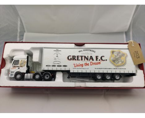 Corgi Foden Alpha Step Frame Curtainside - William Armstrong/Gretna FC