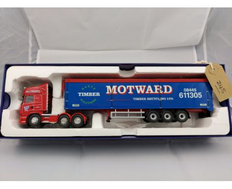 Corgi Scania R Moving Floor Trailer - Motward Timber Recycling Ltd
