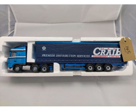 Corgi DAF XF Space Cab Curtainside - A R R Craib Transport Ltd
