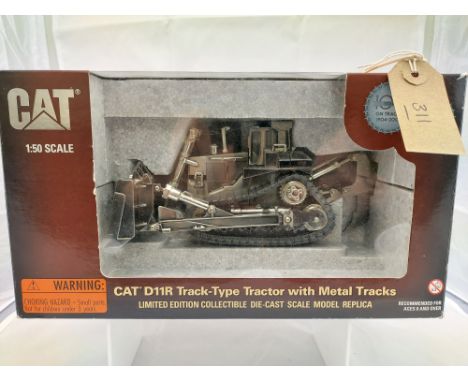 CAT D11 Track Type Tractor with Metal Tracks CAT Celebrating 100 years on tracks