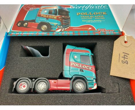 Tekno Scania S series Next Gen Highline Tractor Unit - Pollock