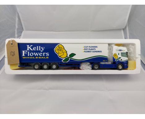Tekno Scania R 164L/V8 480 Topline 2 &amp; Reefer/Kelly Flowers