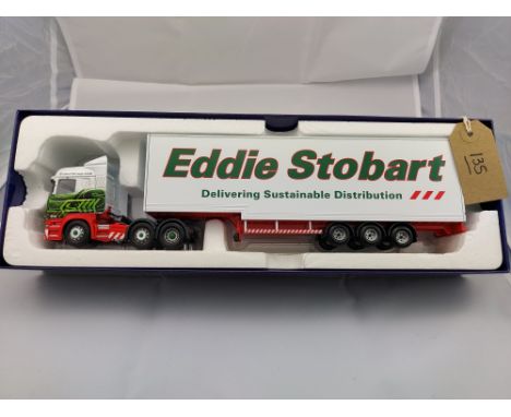 Corgi Scania R Facelift Box Stepframe Trailer - Eddie Stobart Ltd